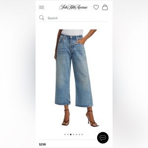 Citizens of Humanity Serena A-Line jeans NEW